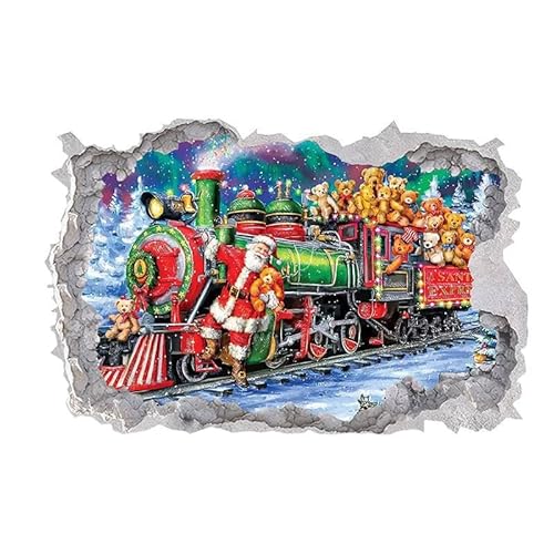 LuckyGGT Cartoon Weihnachtsmann Wandaufkleber Schlafzimmer Weihnachtsatmosphäre Hintergrunddekoration Selbstklebend 40 * 60cm LuckyGGT Cartoon Weihnachtsmann Wandaufkleber Schlafzimmer Weihnachtsatmosphäre Hintergrunddekoration Selbstklebend 40 * 60cm von LuckyGGT