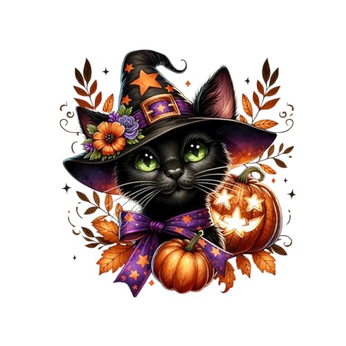 LuckyGGT Halloween bemalte Katzenaufkleber Wohnzimmer Schlafzimmer Feiertagsdekorationsmalerei Kürbiskopf Toilettenaufkleber 30 * 30cm LuckyGGT Halloween bemalte Katzenaufkleber Wohnzimmer Schlafzimmer Feiertagsdekorationsmalerei Kürbiskopf Toilettenaufkleber 30 * 30cm von LuckyGGT