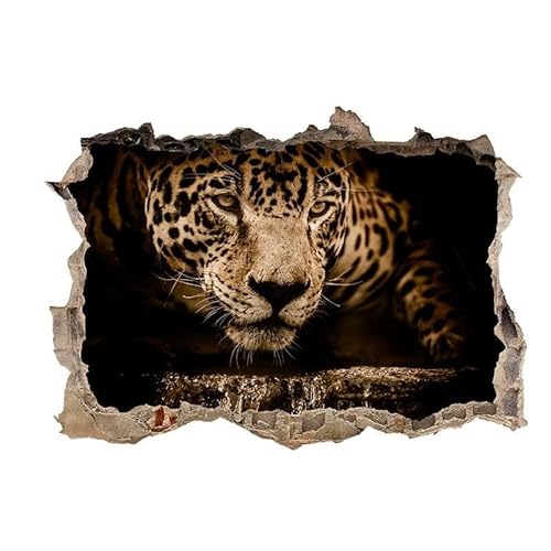 LuckyGGT Imitation 3D Wandaufkleber Grasland Dschungel Leopard Wandtattoo Wohnzimmer Schlafzimmer Dekorationsaufkleber 40 * 60cm LuckyGGT Imitation 3D Wandaufkleber Grasland Dschungel Leopard Wandtattoo Wohnzimmer Schlafzimmer Dekorationsaufkleber 40 * 60cm von LuckyGGT