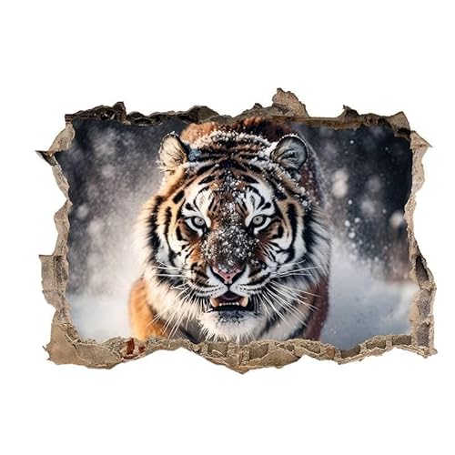 LuckyGGT Imitation 3D Wandaufkleber Tigerkopf Wandtattoo Aufkleber Wohnzimmer Schlafzimmer Selbstklebende Dekoration LuckyGGT Imitation 3D Wandaufkleber Tigerkopf Wandtattoo Aufkleber Wohnzimmer Schlafzimmer Selbstklebende Dekoration von LuckyGGT