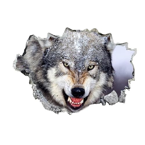 LuckyGGT Wandaufkleber Weißer Wolf Selbstklebender Wandaufkleber Wohnzimmer Schlafzimmer Raumdekoration TV Wand Hintergrund Wandtapete 40 * 60cm LuckyGGT Wandaufkleber Weißer Wolf Selbstklebender Wandaufkleber Wohnzimmer Schlafzimmer Raumdekoration TV Wand Hintergrund Wandtapete 40 * 60cm von LuckyGGT