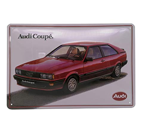 LUCKYLINDE geprägtes Blechschild passend für AUDI Fans, Deko Werkstatt, Garagen Auto Oldtimer Schild 20 x 30 cm (Audi Coupe) LUCKYLINDE geprägtes Blechschild passend für AUDI Fans, Deko Werkstatt, Garagen Auto Oldtimer Schild 20 x 30 cm (Audi Coupe) von LuckyLinde