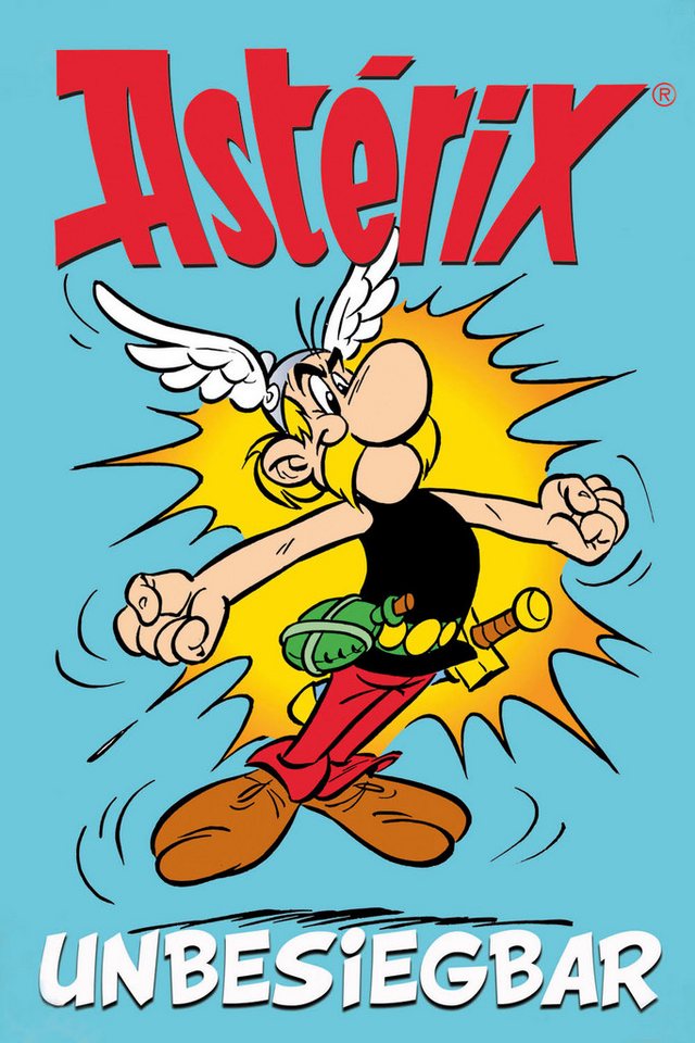 LuckyLinde Leinwandbild Asterix Unbesiegbar II, Cartoon, Comic, Fantasy, Figuren, Film, Filmfiguren (1 St), Canvasbild Wanddeko Bild zum Film "Kampf der Häuptlinge" von LuckyLinde