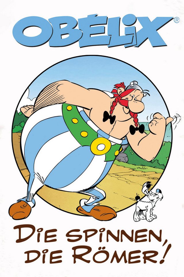 LuckyLinde Leinwandbild Die Spinnen, die Römer, Cartoon, Comic, Fantasy, Figuren, Film, Filmfiguren (1 St), Canvasbild Wanddeko Bild zum Film "Kampf der Häuptlinge" von LuckyLinde