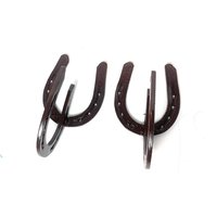 Hufeisen Haken - Vorhang Rood Krawatte Rücken Handtuch Zwei Mantel Haken-Tool Haken-Tack Haken-Horseshoe Dekor von LuckyShoeCreation