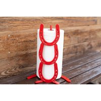 Papierhandtuchhalter, Rustikaler Brauner Bauernhof Haus Geschenk von LuckyShoeCreation