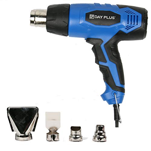 Heißluftpistole, 2000W Heißluftfön Doppeltemperatur Heißluftgebläse Kit mit 4 Düsen, 300℃/600℃, zum gezielten Farbentfernen, Löten, Schrumpfen Heißluftpistole, 2000W Heißluftfön Doppeltemperatur Heißluftgebläse Kit mit 4 Düsen, 300℃/600℃, zum gezielten Farbentfernen, Löten, Schrumpfen von Lucn