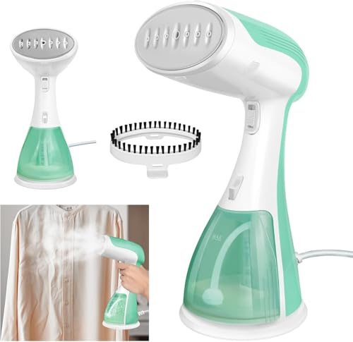 Kleidung Dampfer, Kleidung Dampfer Kleidung für Home Office Reisen, 30s Schnelle Aufheizung 1500W Leistungsstarkes Dampf Bügeleisen mit 300ML großen Wassertank, Stoff Faltenentferner Kleidung Dampfer, Kleidung Dampfer Kleidung für Home Office Reisen, 30s Schnelle Aufheizung 1500W Leistungsstarkes Dampf Bügeleisen mit 300ML großen Wassertank, Stoff Faltenentferner von Lucn