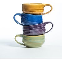 Suppentasse | Schale Mit Henkel Oder Extra Große Kaffeetasse von LuctoPottery