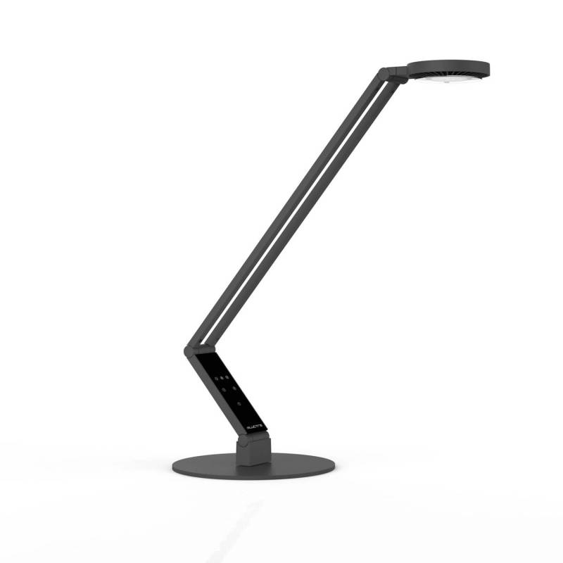 Luctra LED Schreibtischlampe Table Radial Base Human Centric Lighting Schwarz von Luctra