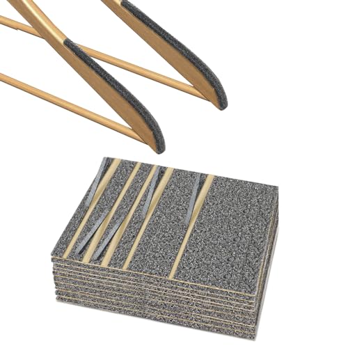 200 Stück Schaumstoffstreifen mit Klebstoff für Kleiderbügel, Anti-Rutsch-Schaumstoff-Klebeband, Kleiderbügelgriffe, selbstklebende Schaumstoffstreifen (10 x 1 cm) von Lucxhcky