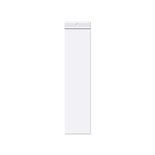 Lange Druckverschlussbeutel 100 Stück 5x20cm Transparenz Zip Plastiktüten Beutel mit Reißverschluss Klar Kunststoffbeutel Selbstverschließend Versiegelter Beutel von LucyStudio