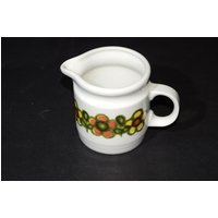 Myott Mirage Milchkännchen Beschädigt Ironstone Sammlerküche Made in England Vintage Boho Geschirr Retro Kleiner Krug von LucysMidCentury