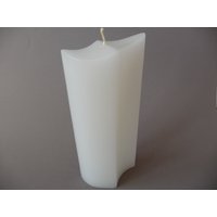 Kerze Basteln, Diy, Kerzenrohling Für Taufkerze Hochzeitskerze Sonderform Raute Weiß Kerze Basteln, Diy, Kerzenrohling Für Taufkerze Hochzeitskerze Sonderform Raute Weiß von LucystellasKerzen