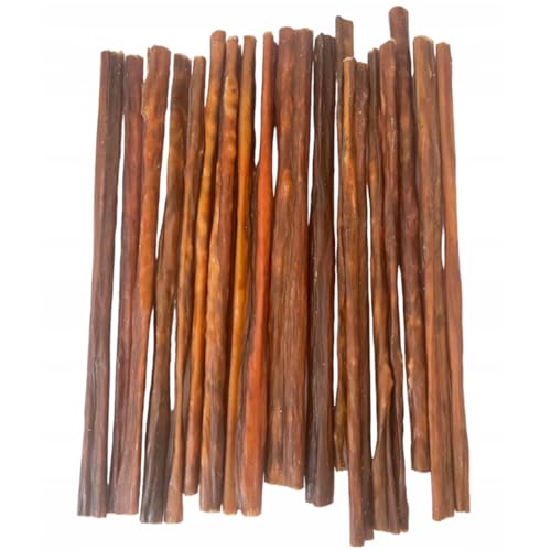 Rinderdarm - getrocknete Rinderdärme - Hundeleckerli - 300g - 15-20 cm - Kranzdarm Sticks - Welpen Sticks - Natur Kauartikel für kleine Hunde - Lucze Premium Hundesnack von Lucze