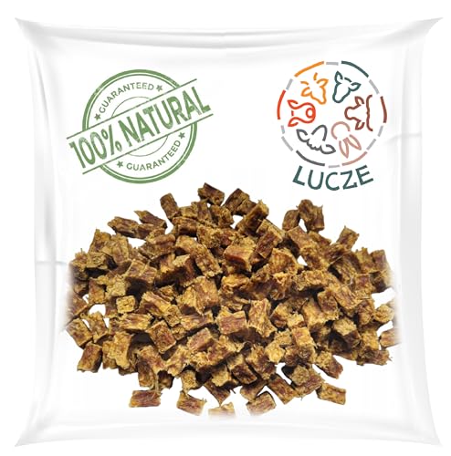 Lucze Trainingswürfel Hund Truthan, 500g, Belohnungssnack, Harte Mini-Leckerli fürs Hundetraining, Getreidefrei, 100% Natürlich, Ohne Zusätze, Ideal für Erziehung & Training Lucze Trainingswürfel Hund Truthan, 500g, Belohnungssnack, Harte Mini-Leckerli fürs Hundetraining, Getreidefrei, 100% Natürlich, Ohne Zusätze, Ideal für Erziehung & Training von Lucze