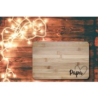 Frühstücksbrett Bester Papa von LudicrousShop