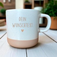Personalisierte Keramiktasse Mit Wunsch Text | Tasse Steinzeug Eigener Gravur Boden Naturbelassen Und Unlasiert Personalisierte Keramiktasse Mit Wunsch Text | Tasse Steinzeug Eigener Gravur Boden Naturbelassen Und Unlasiert von CarmaShopping
