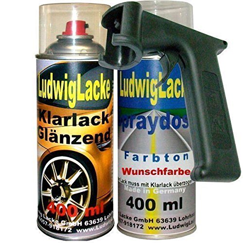 LudwigLacke Wunschfarben Set 1x Autolack 1x Klarlack je 400ml & Haltegriff LudwigLacke Wunschfarben Set 1x Autolack 1x Klarlack je 400ml & Haltegriff von LudwigLacke