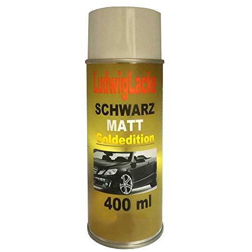 Gold Editon Schwarz Matt 1 x 400ml Spraydose AUTOLACK Qualität Spraylack Gold Editon Schwarz Matt 1 x 400ml Spraydose AUTOLACK Qualität Spraylack von LudwigLacke