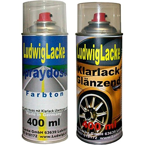 LudwigLacke Spray Set Toyota Silver Metallic 1E7 Bj.03-12 von LudwigLacke
