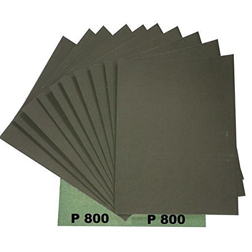Ludwig Lacke Wasserschleifpapier 10 Blatt Grün Nassschleifpapier Körnung 800 Ludwig Lacke Wasserschleifpapier 10 Blatt Grün Nassschleifpapier Körnung 800 von LudwigLacke
