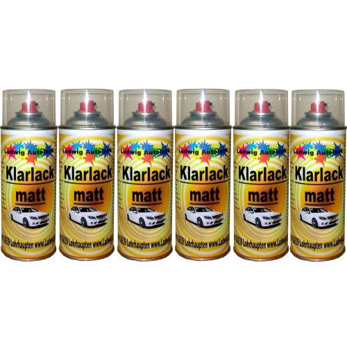 LudwigLacke 10 Klarlackspray matt 400 ml je Spraydose von LudwigLacke