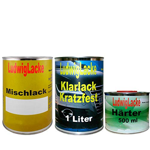 LudwigLacke 2,5 Liter Set Autolack Klarlack Härter Wunschfarbe auch Metallic für Mercedes LudwigLacke 2,5 Liter Set Autolack Klarlack Härter Wunschfarbe auch Metallic für Mercedes von LudwigLacke