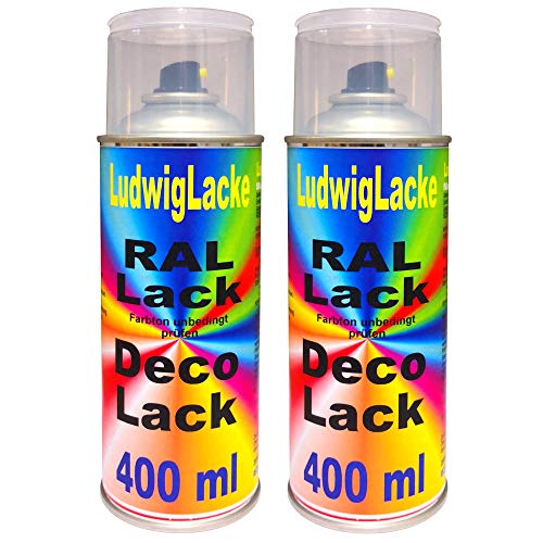 LudwigLacke 2 Spraydosen 400ml Autolack glänzend RAL 1007 Narzissengelb LudwigLacke 2 Spraydosen 400ml Autolack glänzend RAL 1007 Narzissengelb von LudwigLacke