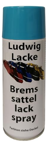 LudwigLacke Bremssattellack Spray, Türkis, blau 400ml LudwigLacke Bremssattellack Spray, Türkis, blau 400ml von LudwigLacke