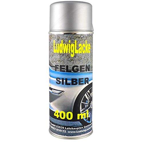 LudwigLacke Felgensilber 1 Spraydosen Felgenlack 400ml Autolack Made in Germany LudwigLacke Felgensilber 1 Spraydosen Felgenlack 400ml Autolack Made in Germany von LudwigLacke