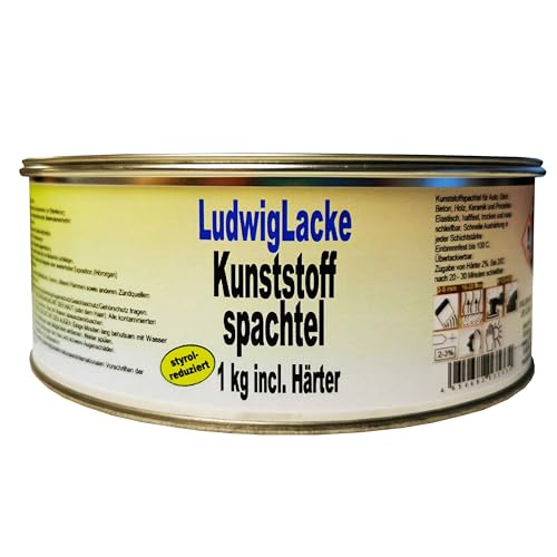 LudwigLacke Kunststoffspachtel 1 kg incl. Härter LudwigLacke Kunststoffspachtel 1 kg incl. Härter von LudwigLacke
