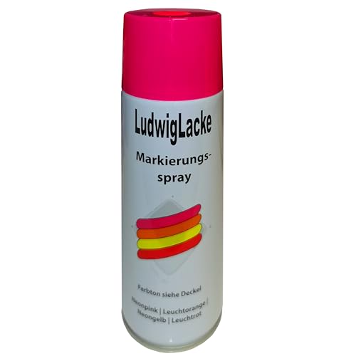 LudwigLacke Markierungsspray 400ml Spraydose Pink LudwigLacke Markierungsspray 400ml Spraydose Pink von LudwigLacke