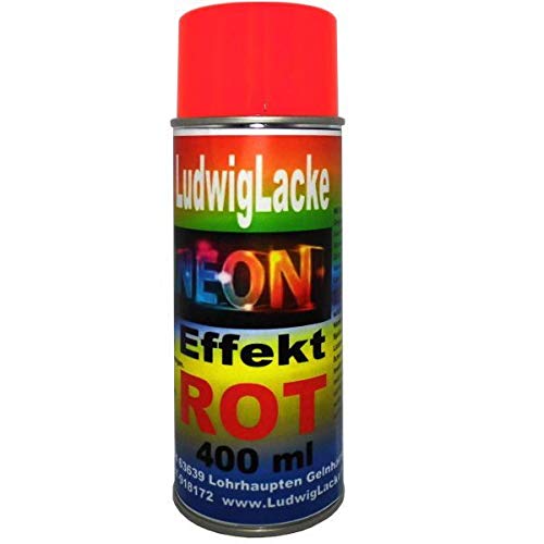 LudwigLacke Neonlack 1 Spraydose ROT Leuchtfarbe Autolack 400 ml LudwigLacke Neonlack 1 Spraydose ROT Leuchtfarbe Autolack 400 ml von LudwigLacke