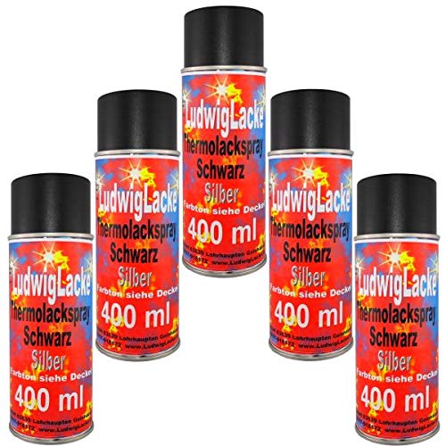 LudwigLacke Thermolack Spray 400ml Schwarz Auspuff Motor Autolack a´400ml LudwigLacke Thermolack Spray 400ml Schwarz Auspuff Motor Autolack a´400ml von LudwigLacke