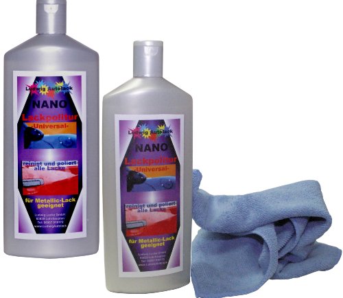 Ludwiglacke Autopflege Set Politur & Mikrofasertuch 2 x 500ml Ludwiglacke Autopflege Set Politur & Mikrofasertuch 2 x 500ml von LudwigLacke