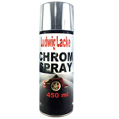 LudwigLacke Chromspray 1 x 400ml Chromlack Chrom Chromspraydose von LudwigLacke