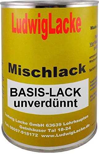 Ludwiglacke 1 Liter unverdünnter Autolack für Mercedes Hyazinthblau 5376 Bj.88-08 von Ludwiglacke
