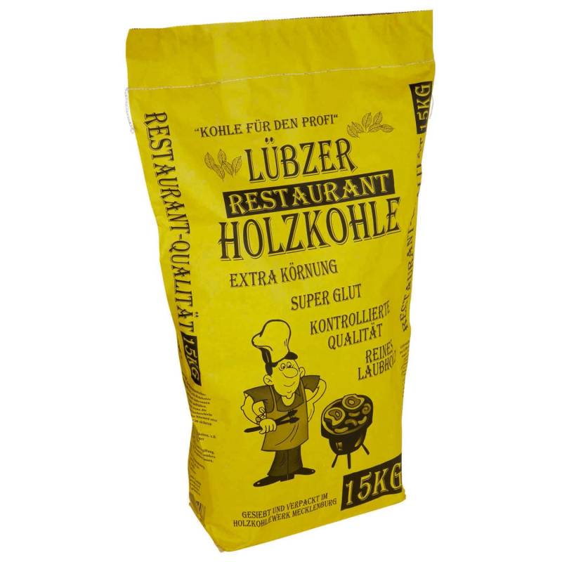 Lübzer Holzkohle Restaurant 15 kg von Lübzer