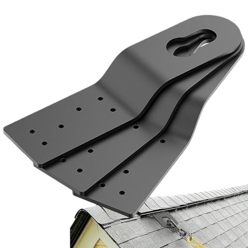 Sicherheitsanker für Dächer, Dachanker-Kupplungsclips, 3 Stück Sicherheitsanker-Kupplungsclips aus Aluminiumlegierung für Dächer, Sicherheitsgurt und Sicherheitsseile von Lueear