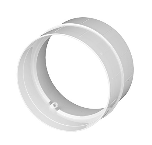 Verbinder Lüftungsrohr ABS Rundrohr Ø 125 Abluft-Rohr 125 mm, PVC Verbinder Lüftungsrohr ABS Rundrohr Ø 125 Abluft-Rohr 125 mm, PVC von Awenta