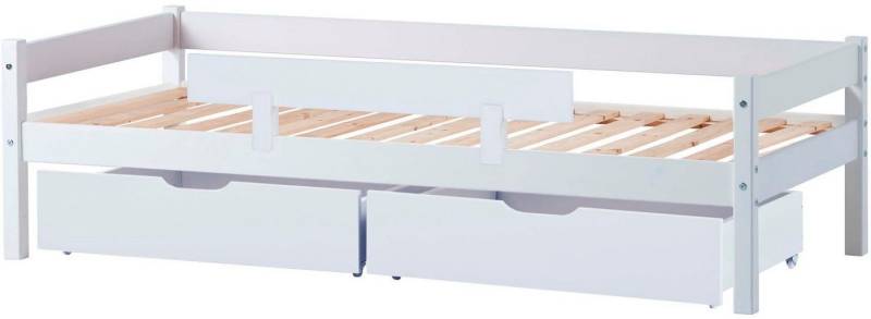 Home affaire Jugendbett ECO One, Kinderbett mit Rausfallschutz, mit 2 Schubkästen von Home affaire
