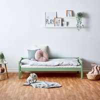 Lüttenhütt Kinderbett "ECO One, Einzelbett, skandinavisches Design", wahlweise mit Matratze, Liegefläche 70x160 cm von Lüttenhütt