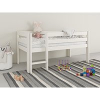 Lüttenhütt Kinderbett ""Tide", Halbhochbett, zertifiziertes Massivholz", aus massiver Kiefer, FSC-zertifiziert Lüttenhütt Kinderbett ""Tide", Halbhochbett, zertifiziertes Massivholz", aus massiver Kiefer, FSC-zertifiziert von Lüttenhütt
