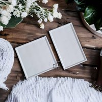 Eckiges Tablett in 2 Größen Aus Keraflott von LuettisDekoStudio