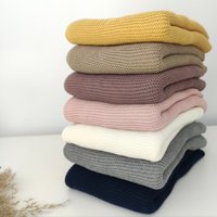 Babydecke Gestrickt | Kuschelig Leichte Decke - Personalisiert von Luffelong
