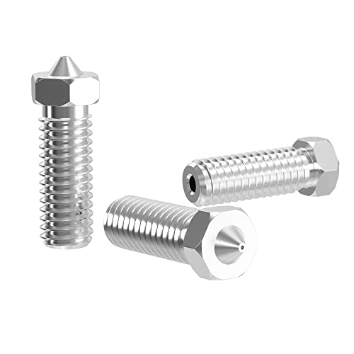 Lufix Volcano Nozzle Edelstahl 0.2 bis 1.0mm für 1.75mm 3D Drucker Filament 3 Stück Düse Volcano Hotend und Extruder Ersatzteile Premium 3D Drucker Zubehör 1.0mm Lufix Volcano Nozzle Edelstahl 0.2 bis 1.0mm für 1.75mm 3D Drucker Filament 3 Stück Düse Volcano Hotend und Extruder Ersatzteile Premium 3D Drucker Zubehör 1.0mm von Lufix