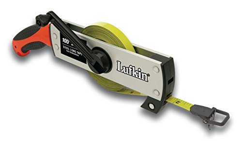 Lufkin FT50CM 50m/13mm Rahmen-Maßband mit Pistolengriff und Kompaktes Design, Passend für Jeden Werkzeugkasten von Lufkin