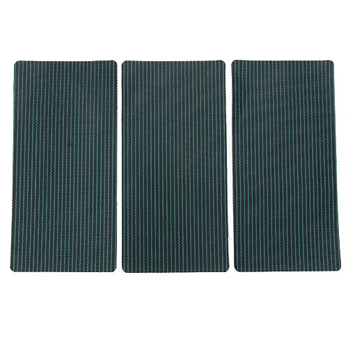 Lufodon 3 PCs Pool Patch Reparaturkit Grüne PP Selbstkleber Pool Cover Patch Reparaturkit für Schwimmbad (Small) von Lufodon