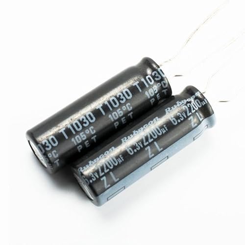 10pcs Rubycom 6.3V 2200uf Niedrige ESR-Impedanz Elektrolytische Kondensatoren für Computer-Motherboards 10pcs Rubycom 6.3V 2200uf Niedrige ESR-Impedanz Elektrolytische Kondensatoren für Computer-Motherboards von Luftschloss